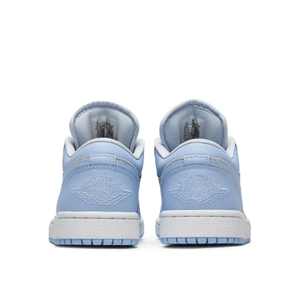 Jordan 1 Low Football Grey Aluminum Women's