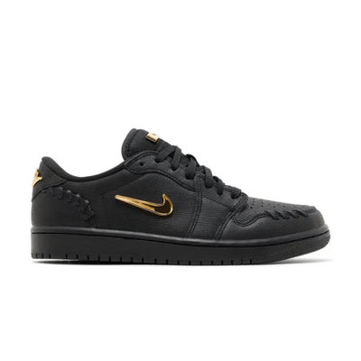 Jordan 1 Low Method of Make Black Metallic Gold (Women's)