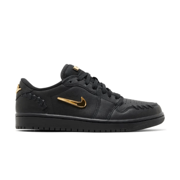Jordan 1 Low Method of Make Black Metallic Gold (Women's)