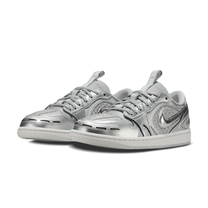 Air Jordan 1 Low Method of Make Metallic Silver
