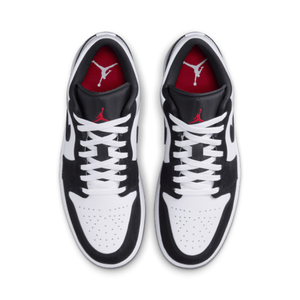Air Jordan 1 Low SE White Fire Red Black Matte Silver