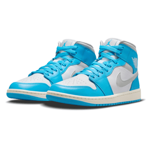 Air Jordan 1 Mid Dark Powder Blue  (Women's)