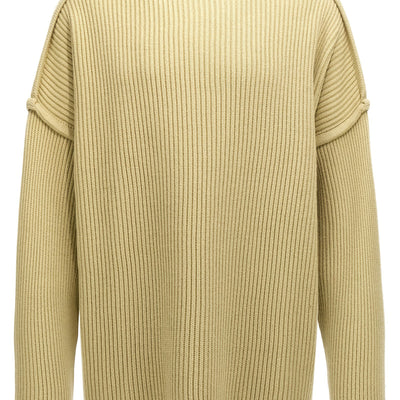 Jil Sander Geometric Neckline Sweater