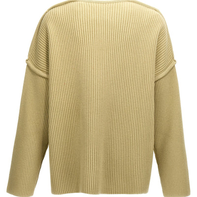 Jil Sander Geometric Neckline Sweater