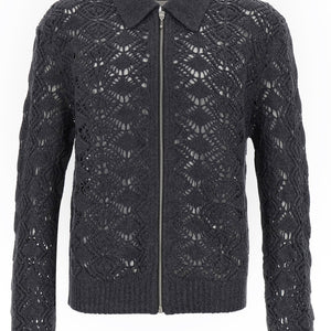Jil Sander Openwork Wool Cardigan