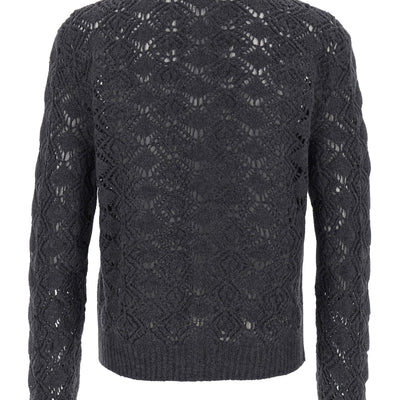 Jil Sander Openwork Wool Cardigan