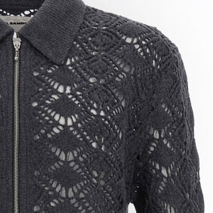 Jil Sander Openwork Wool Cardigan