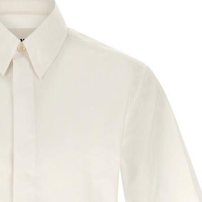 Jil Sander Logo Embroidery Shirt