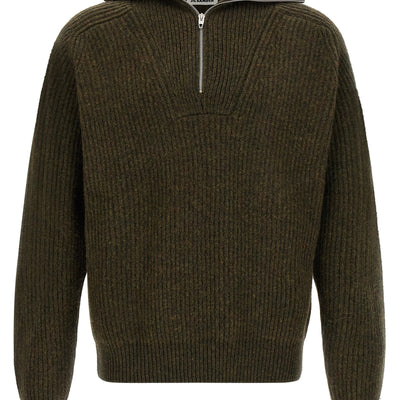 Jil Sander Half-zip Sweater