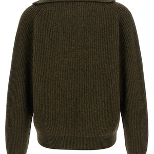 Jil Sander Half-zip Sweater