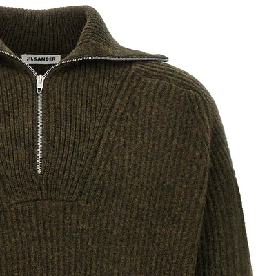 Jil Sander Half-zip Sweater