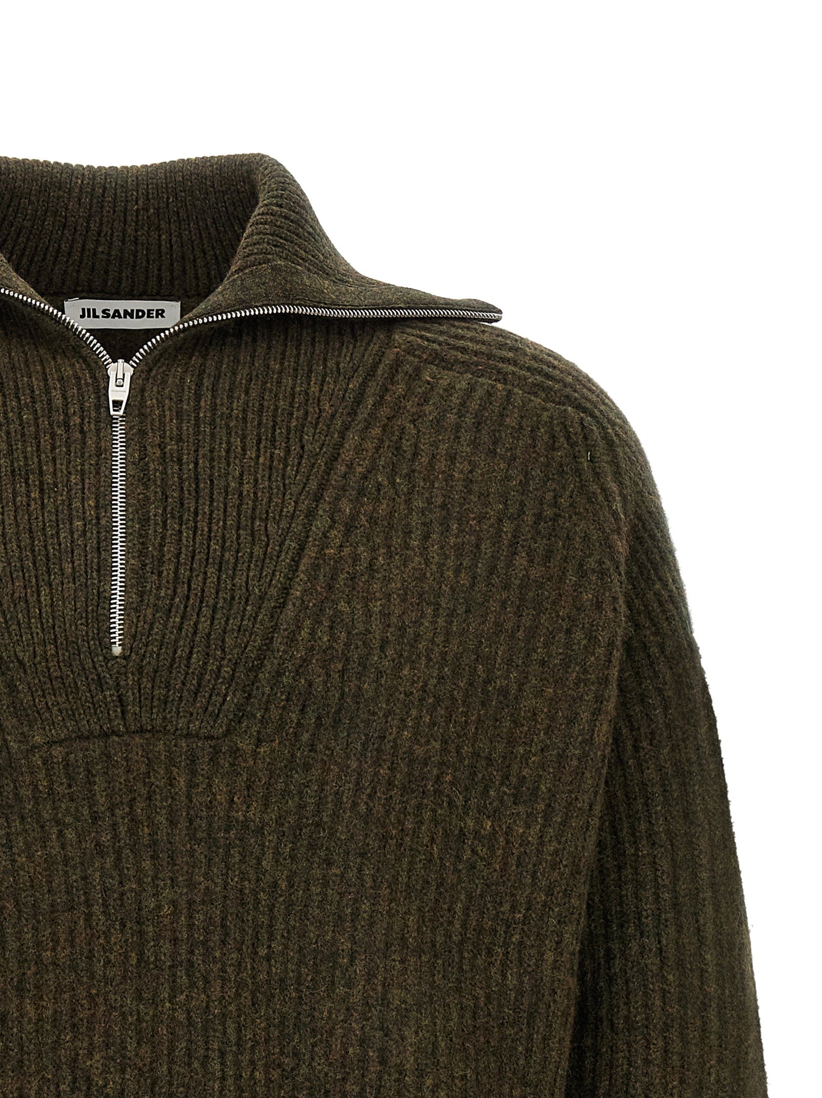 Jil Sander Half-zip Sweater