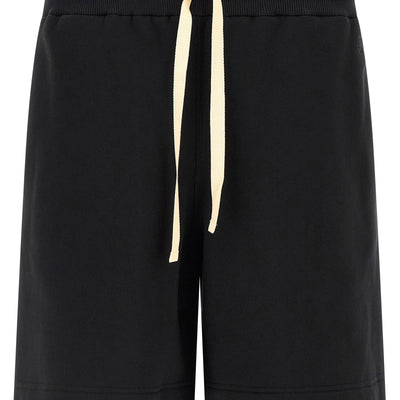 Jil Sander Embroidered Logo Bermuda Shorts