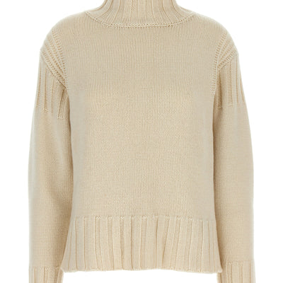 Jil Sander Ribbed Detail Sweater