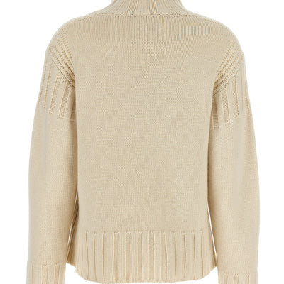 Jil Sander Ribbed Detail Sweater