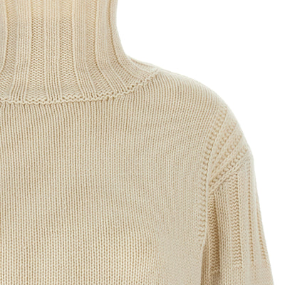 Jil Sander Ribbed Detail Sweater