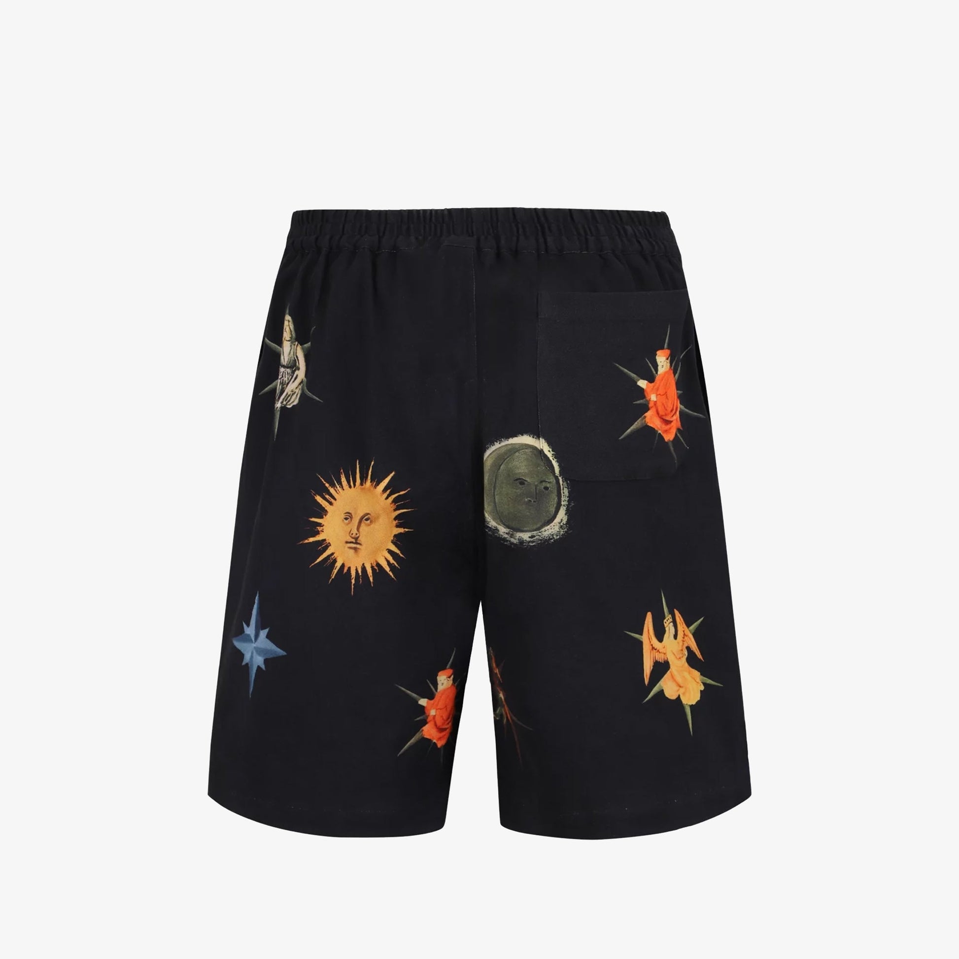 ALMOST GODS | ALCHEMICAL SYMBOL SHORTS { BLACK