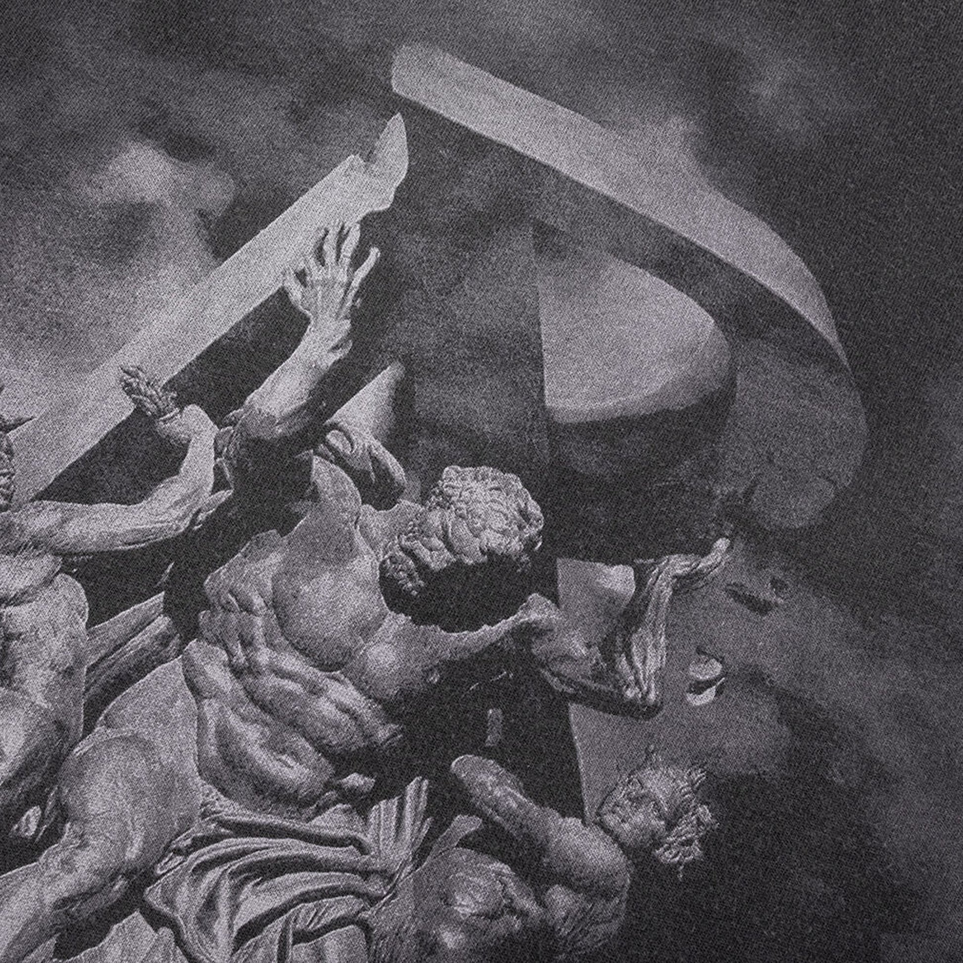 REPRESENT | ATLAS T-SHIRT { STAINED BLACK