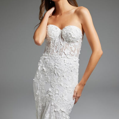 Jovani JB02836 Long Mermaid Sequin Wedding Dress