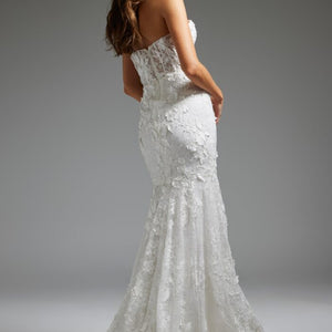 Jovani JB02836 Long Mermaid Sequin Wedding Dress