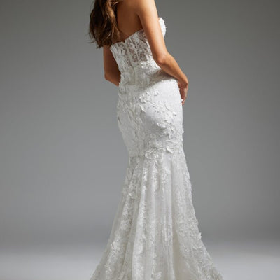 Jovani JB02836 Long Mermaid Sequin Wedding Dress