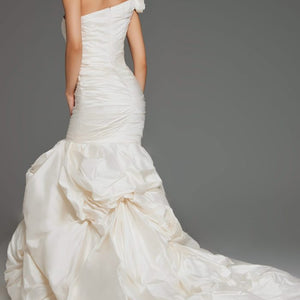 Jovani JB07179 Mermaid Long Ruffle Wedding Dress