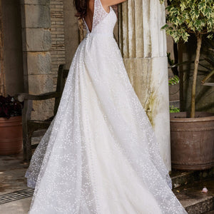 Jovani JB09491 Bridal Ballgown Long Sequin Wedding Dress