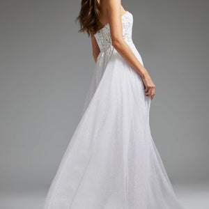 Jovani JB24560 Bridal Gown Long Mermaid Corset Wedding Dress
