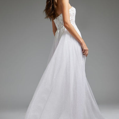 Jovani JB24560 Bridal Gown Long Mermaid Corset Wedding Dress