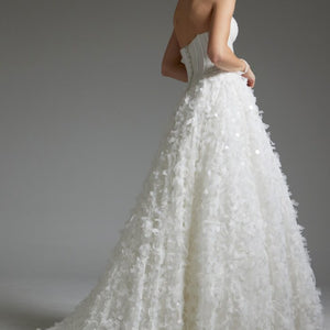 Jovani JB26295 Long Bridal Ballgown Wedding Dress