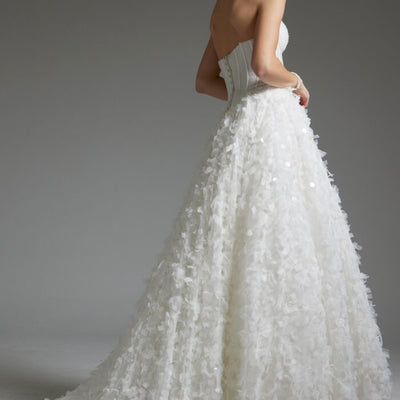 Jovani JB26295 Long Bridal Ballgown Wedding Dress