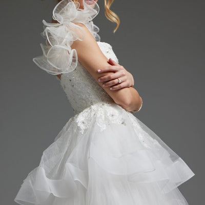 Jovani JB37575 Beaded Ballgown Bodice Bridal Wedding Dress