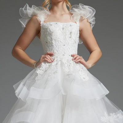 Jovani JB37575 Beaded Ballgown Bodice Bridal Wedding Dress