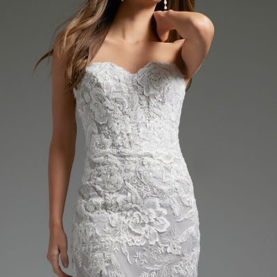 Jovani JB38221 Bridal Gown Long Mermaild Wedding Dress