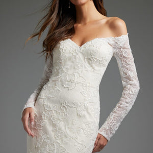 Jovani JB40591 Long Bridal Gown Wedding Dress