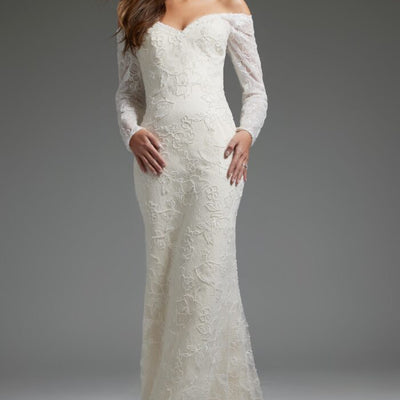 Jovani JB40591 Long Bridal Gown Wedding Dress