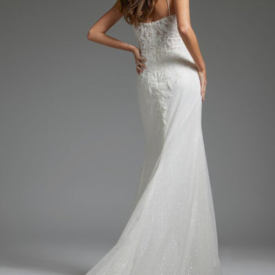 Jovani JB40639 Bridal Gown Lace Long Wedding Dress