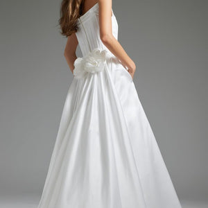 Jovani JB40784 A Line Bridal Long Wedding Dress