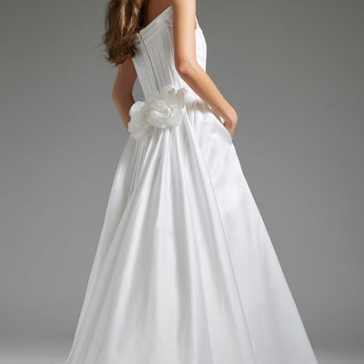 Jovani JB40784 A Line Bridal Long Wedding Dress