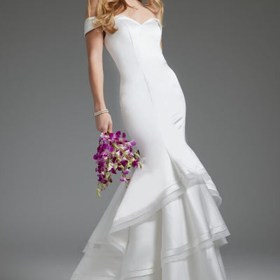 Jovani JB40790 Long Mermaid Wedding Dress