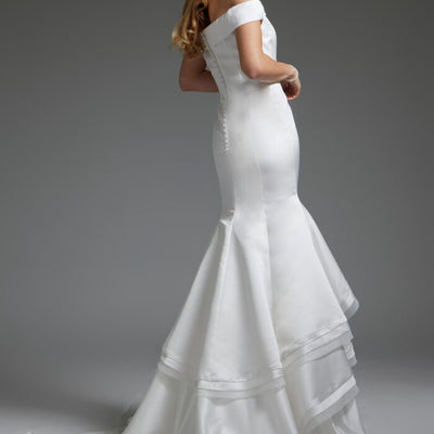 Jovani JB40790 Long Mermaid Wedding Dress