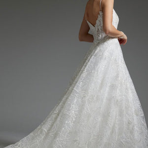 Jovani JB422225 Bridal Gown Sequin Long Wedding Dress