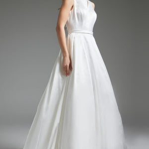 Jovani JB42319 Long Bridal Gown Keyhole Neck A Line Wedding Dress
