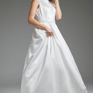 Jovani JB42319 Long Bridal Gown Keyhole Neck A Line Wedding Dress