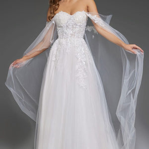 Jovani JB42481 Bridal Gown Fit Long Wedding Dress