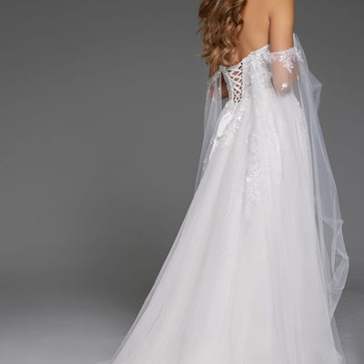 Jovani JB42481 Bridal Gown Fit Long Wedding Dress