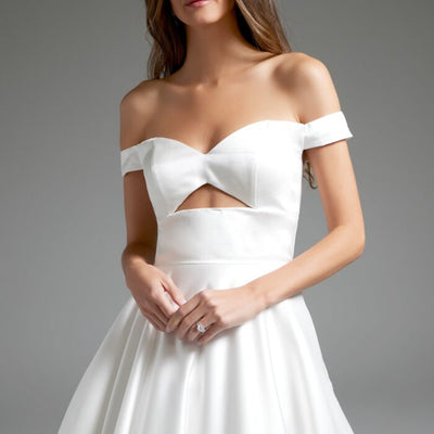 Jovani JB42626 Long A Line Bridal Wedding Dress
