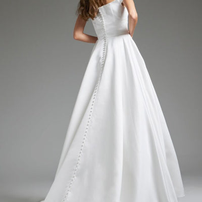 Jovani JB42626 Long A Line Bridal Wedding Dress