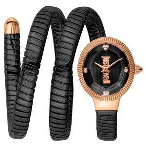 Just Cavalli After Party Black Dial Women 22mm JC1L269M0075