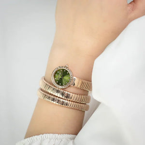 Just Cavalli Enchanting Green Dial Women 23mm JC1L302M0045